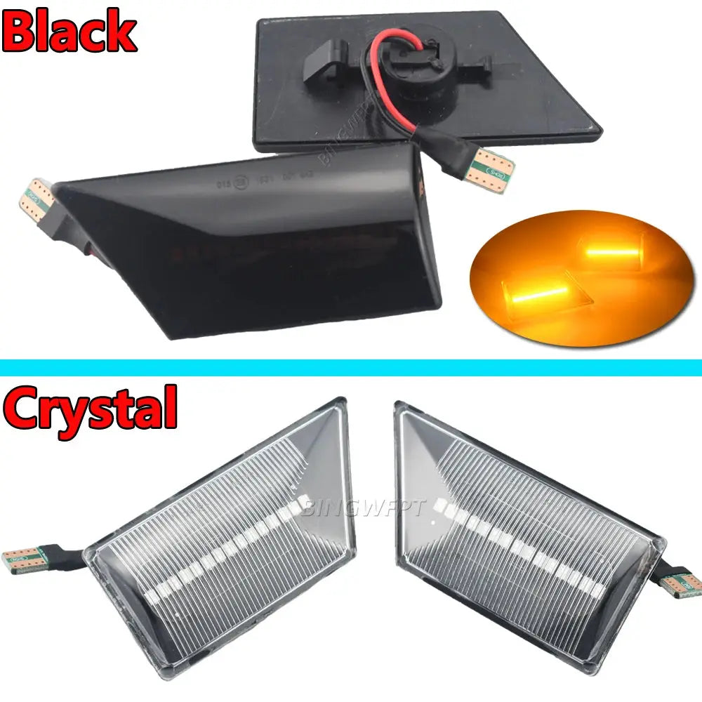 Sequential Flashing LED Turn Signal Side Marker Light Dynamic Blinker 93192381 93192382 For Opel Vectra C Signum 2003-2008 by InterCyprus Trading Ltd