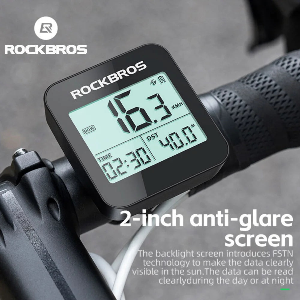 ROCKBROS Wireless Bike Computer &ndash; High Quality Waterproof Design