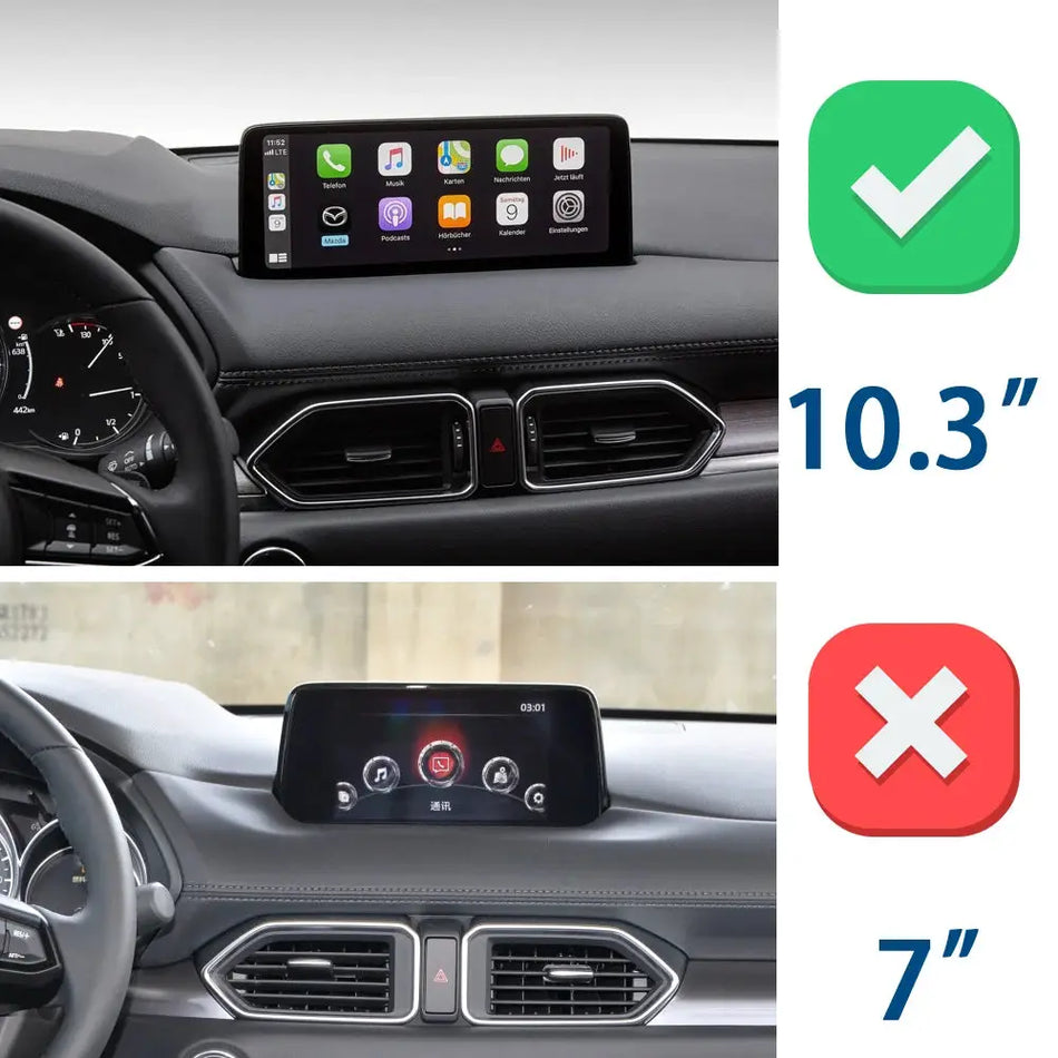 ABS Phone Holder for Mazda CX-5 CX5 KF 2021 2022 2023 2024 2025 by InterCyprus Trading Ltd