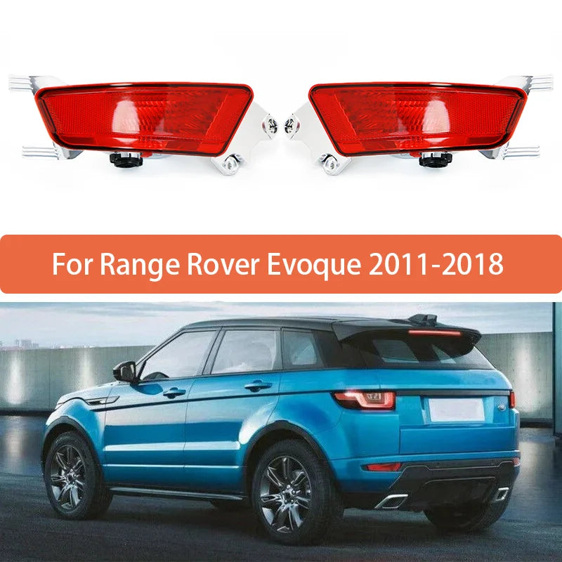 Rear Fog Lamp Assembly With Bulb For Range Rover Evoque 2011 To 2018