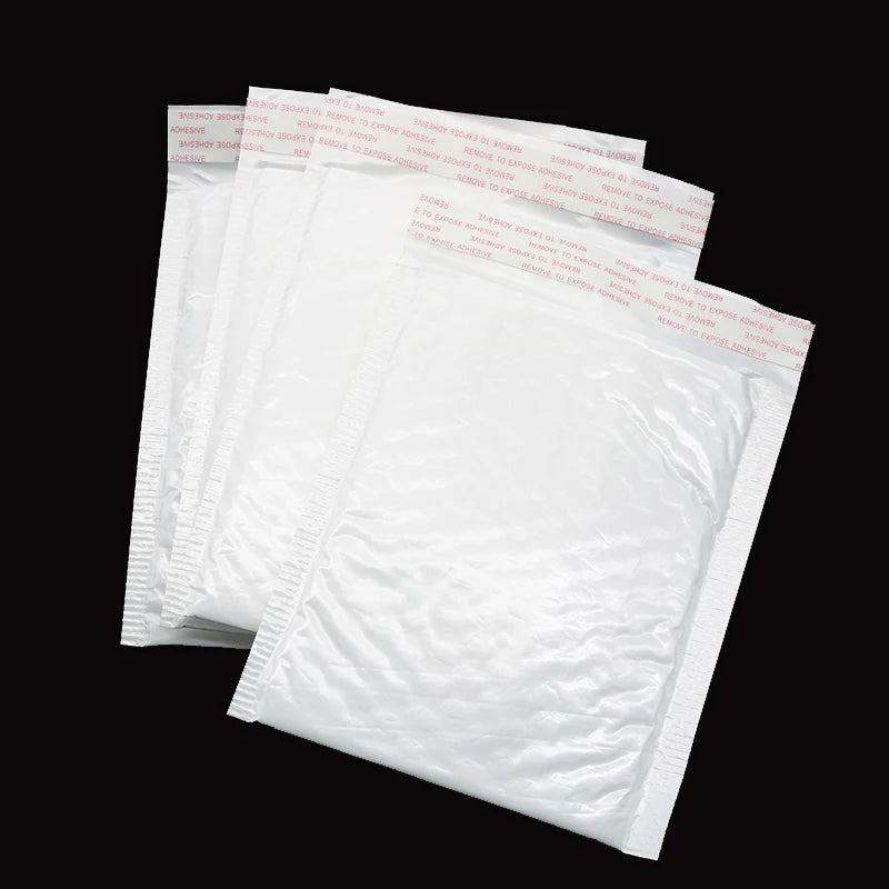 ALSMT Shockproof White Foam Envelope Bubble Bags - Pack of 50