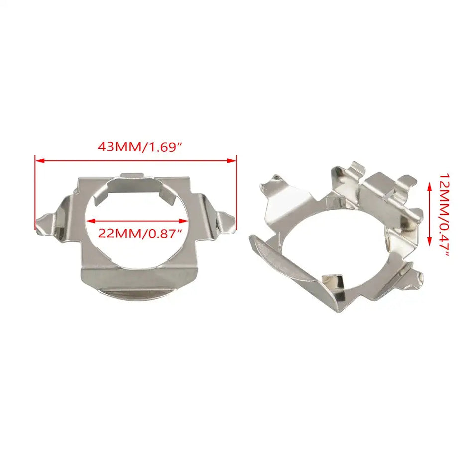 2Pcs H7 LED Bază Suport Adaptor pentru Mercedes VW Opel