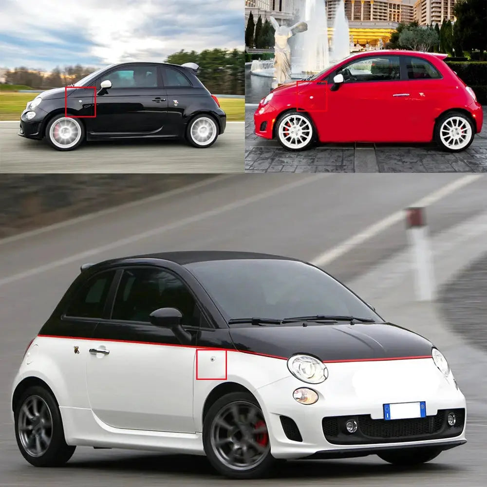 2PCS Side Marker Light Flashing For Abarth 500 595 695 LED Dynamic Turn Signal For FIAT 500 500C 500L by InterCyprus Trading Ltd