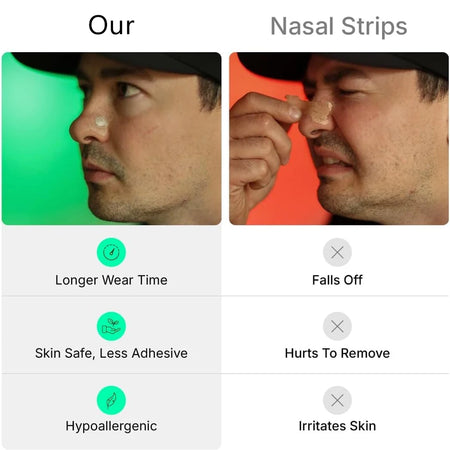Skin Safe Magnetic Nose Strips &ndash; Boost Oxygen Breathing