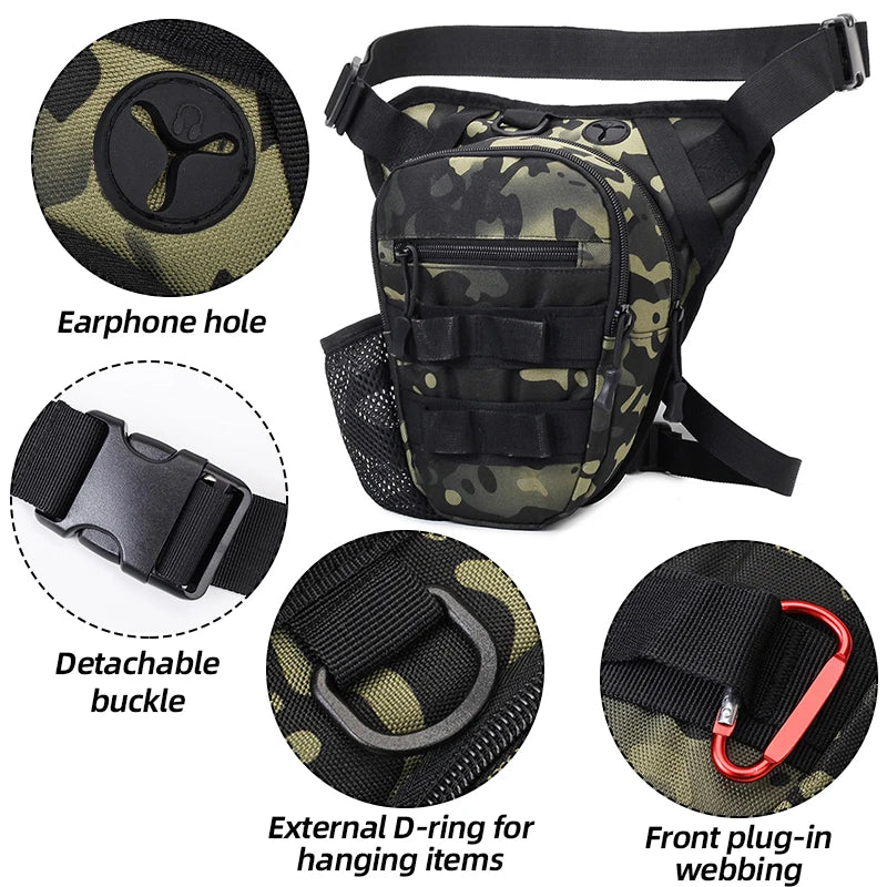 Drop Leg Bag &ndash; Tactical Water Bottle Pouch for Outdoors
