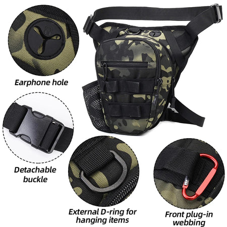 Drop Leg Bag &ndash; Tactical Water Bottle Pouch for Outdoors