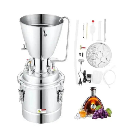 30L Water Alcohol Distiller Six Lap Coil 304 Kit