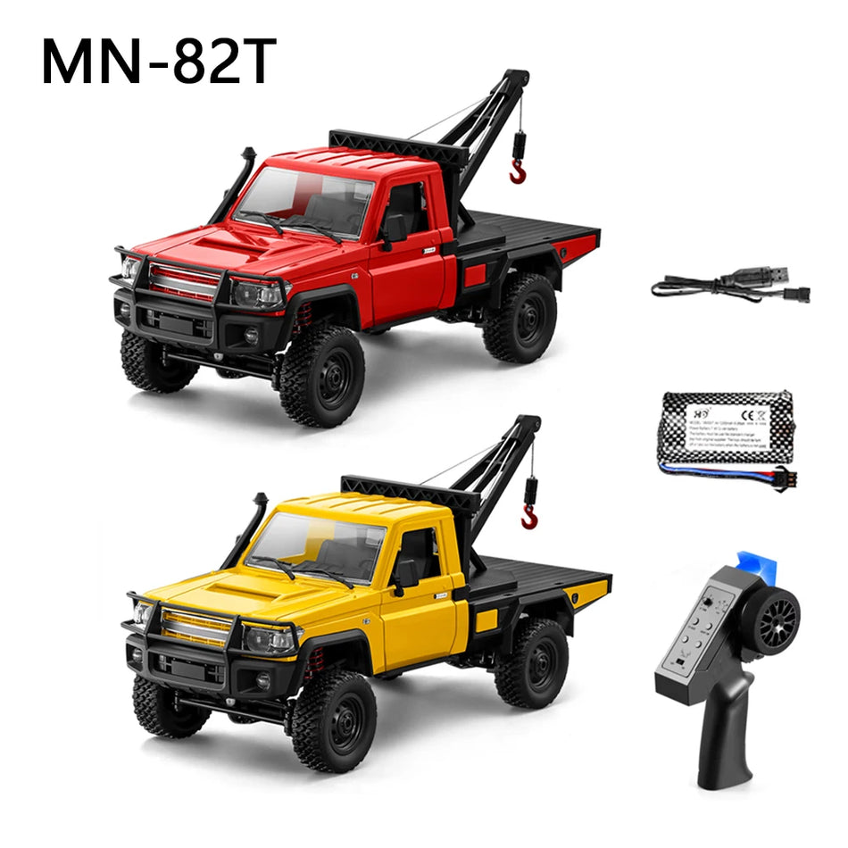 MN82T RC Crawler - All Terrain 4WD Remote Control Car