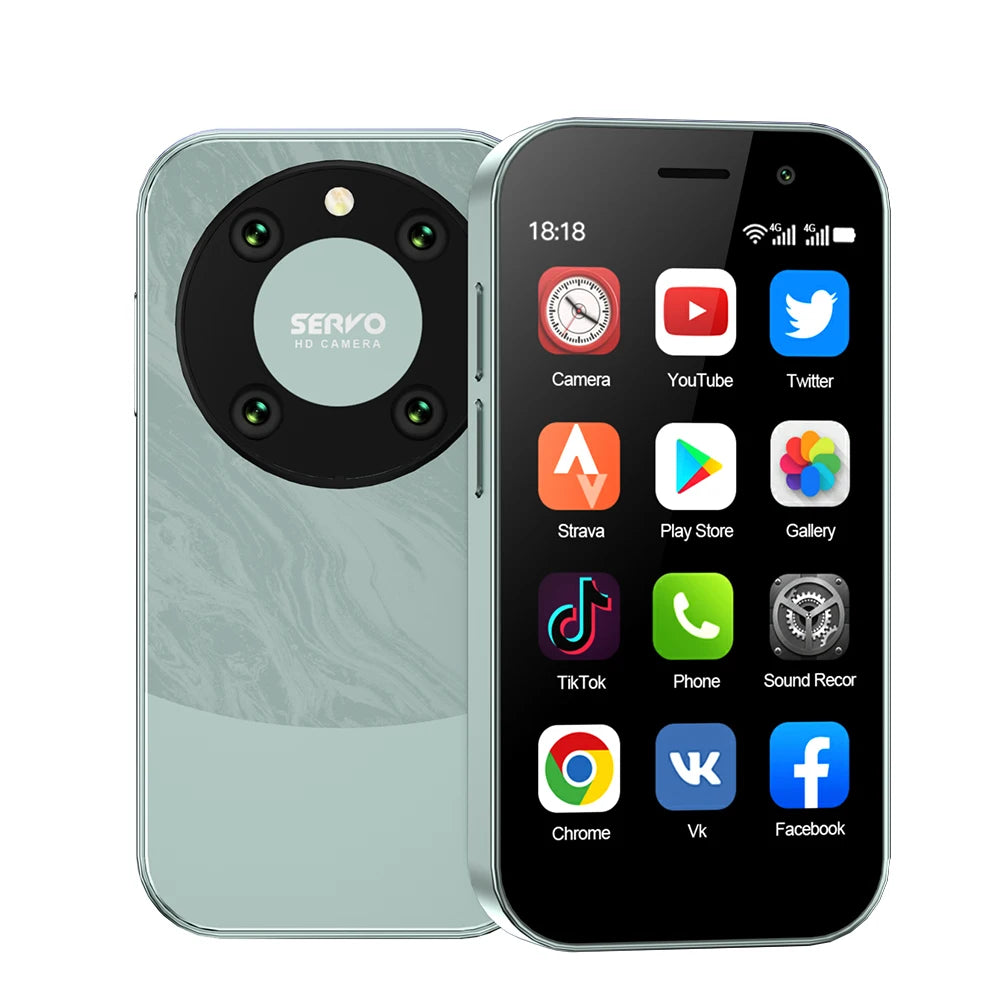 Global Version KING9000 4G Mini Smartphone &ndash; Ultra Slim Green / CHINA / 2 G|16g