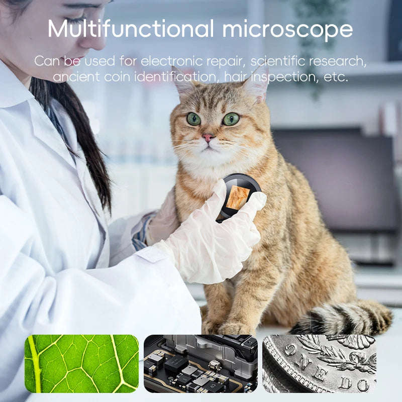 500x Digital Microscope &ndash; Autofocus For Electronics Repair