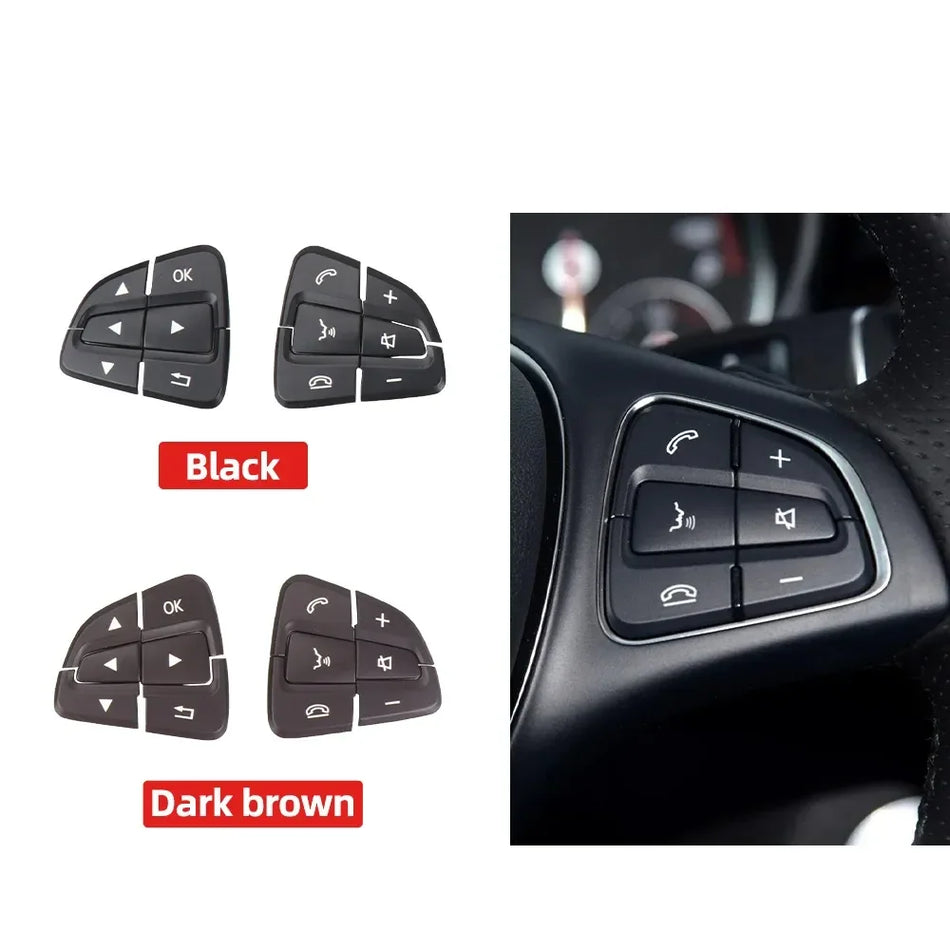 Buton de control multifuncțional pentru volanul de direcție pentru Mercedes-Benz W176 W246 W156