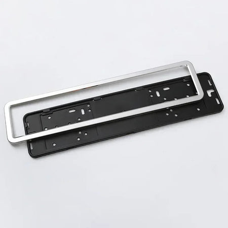 Universal European License Plate Frame &ndash; Front And Rear Use