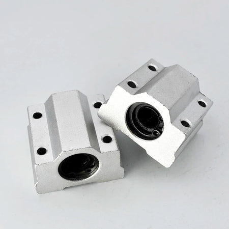 SCS8UU Linear Bearings With Aluminum Pedestal &ndash; 8mm Bore