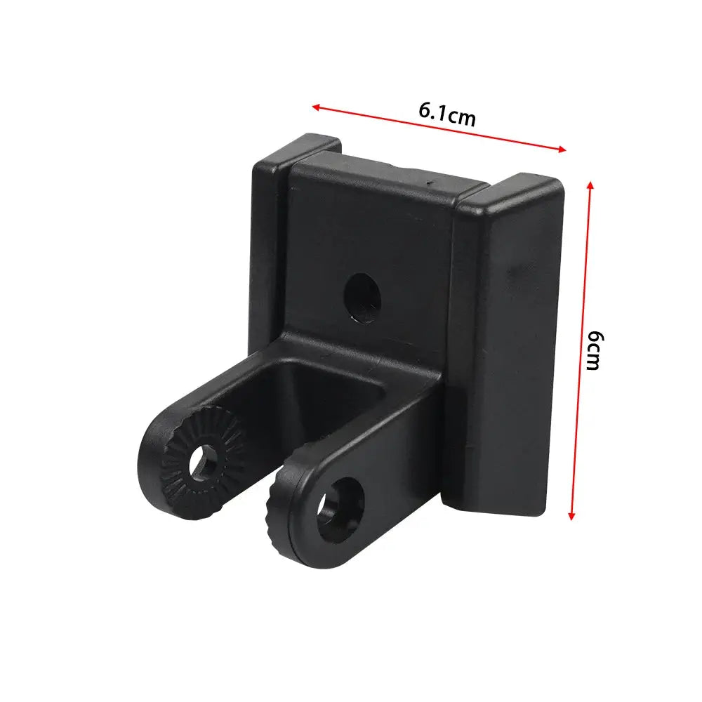 7400931 MHX XNT Transducer Bracket For XHS Model Transducers For XNT 9 20 Transom Mounting Hardware Kit Black BT-1014 by InterCyprus Trading Ltd