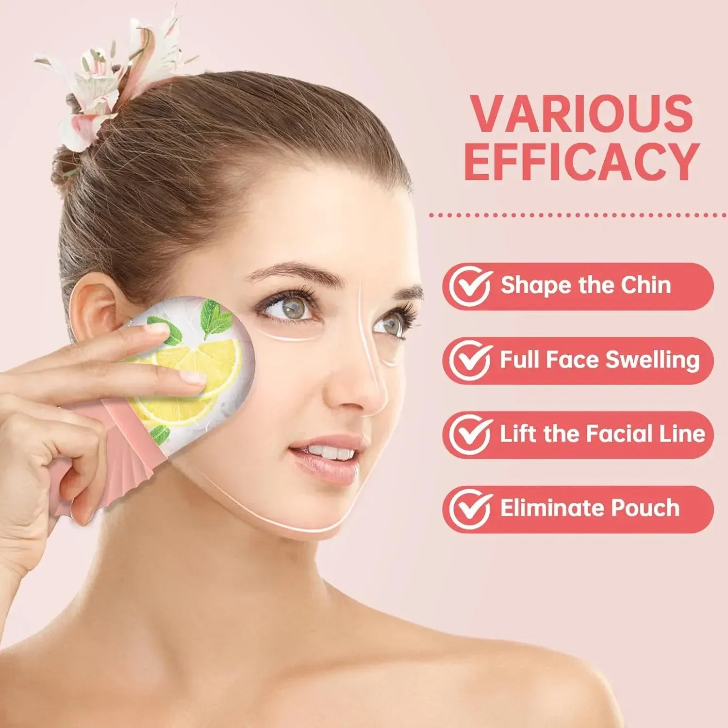 Ice Facial Roller Skin Care Tool for Lifting and Contouring