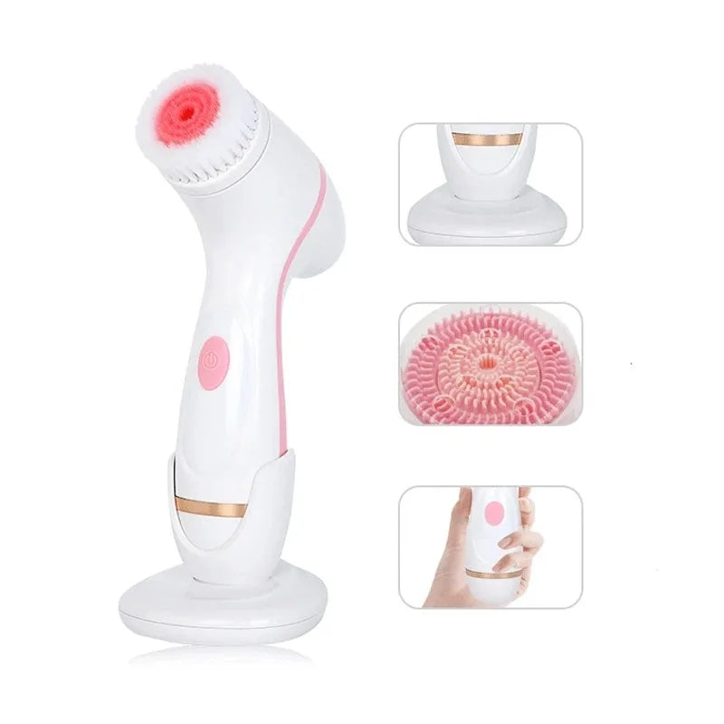 Nu Face Rotating Cleansing Brush Galvanica Spa &ndash; Deep Clean