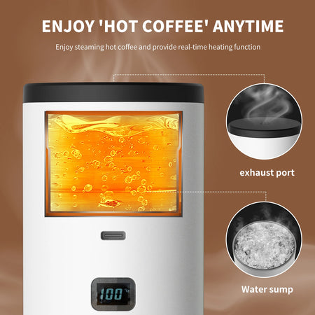 2025 New Portable Capsule Coffee Machine &ndash; High Pressure Brewing with Touch Screen Display