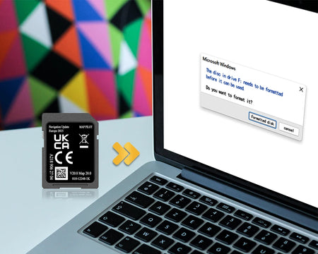 For Mercedes ML W166 SD GPS Card 32GB - 2025 Europe Maps