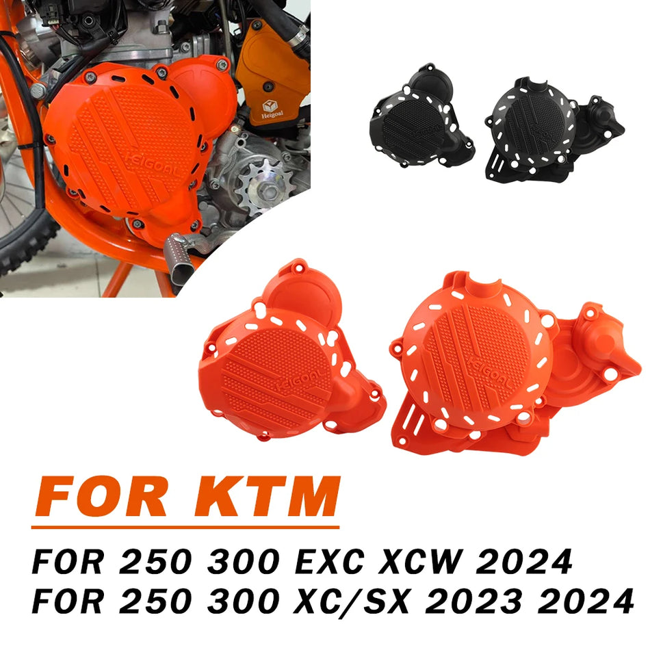 KTM EXC XCW SX 250 300 Motor Koblingsbeskytter og Tændingsbeskytter