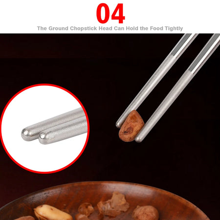 Titanium Chopsticks With Carbon Fiber One Pair &ndash; Ultralight