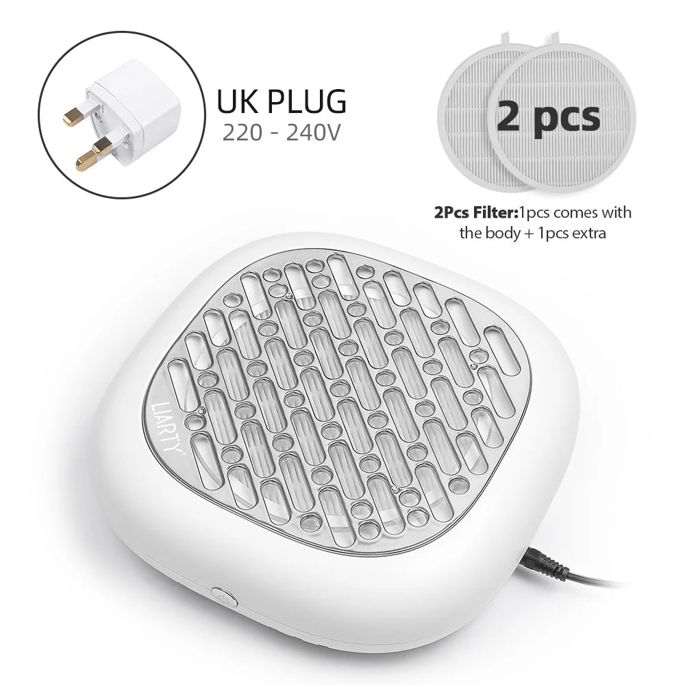 130W Super Suction Nail Dust Extractor &ndash; Powerful Brushless Vacuum Cleaner