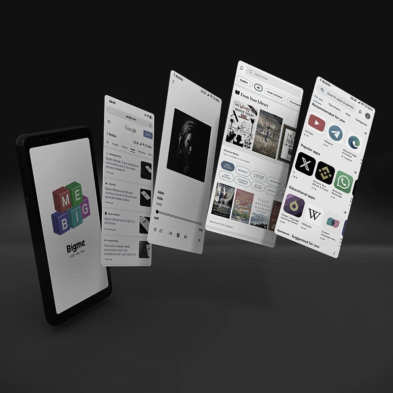 Bigme Hibreak Ebook Reader &ndash; Android 11 With Google Play