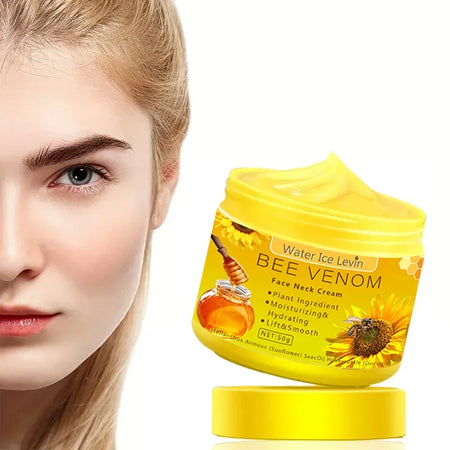 Bee Venom Neck Cream &ndash; Intense Moisturization and Sagging Improvement