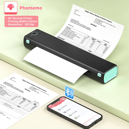 Phomemo M08F A4 Portable Thermal Printer &ndash; Bluetooth