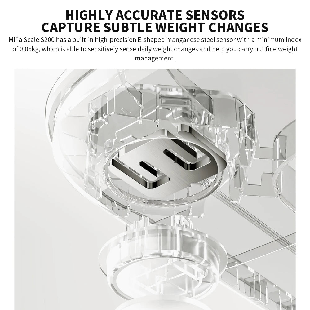Xiaomi Mijia Scale S200 - High Precision Sensor LED Screen