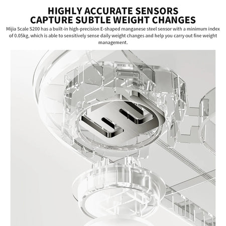 Xiaomi Mijia Scale S200 - High Precision Sensor LED Screen