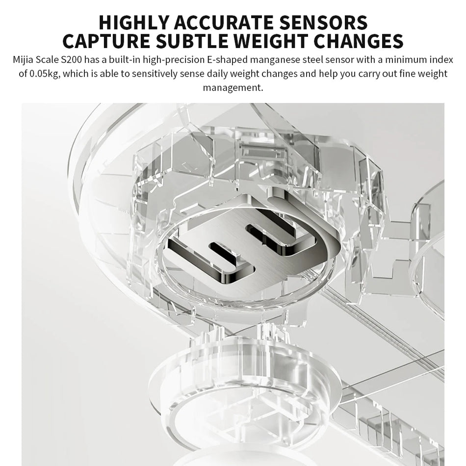 Xiaomi Mijia Scale S200 - High Precision Sensor LED Screen
