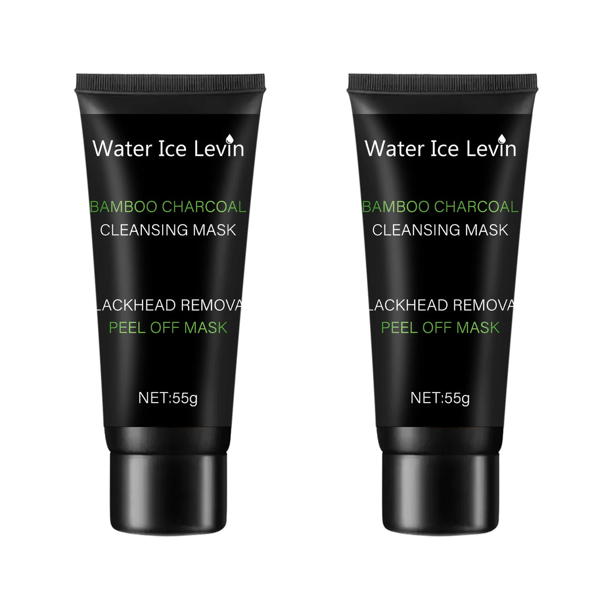 Bamboo Charcoal Cleansing Mask &ndash; Deep Cleansing and Blackhead Removal 2pcs