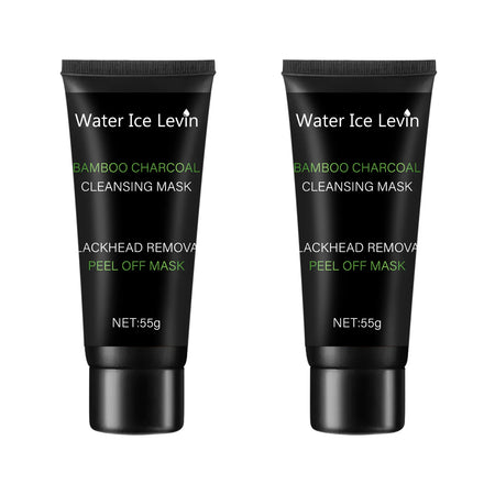 Bamboo Charcoal Cleansing Mask &ndash; Deep Cleansing and Blackhead Removal 2pcs