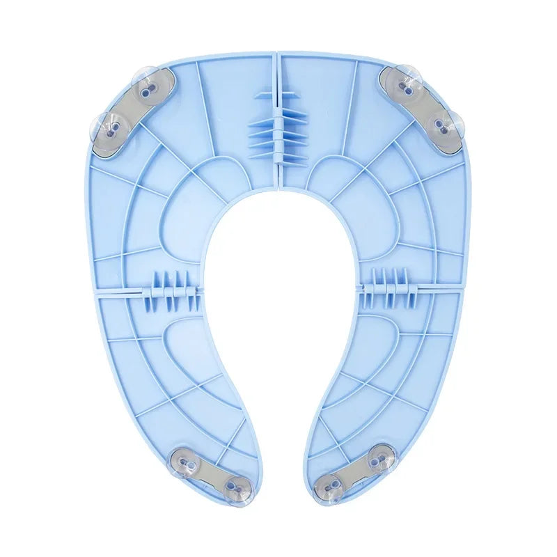 Folding Toilet Seat &ndash; Non Slip Portable Travel Companion