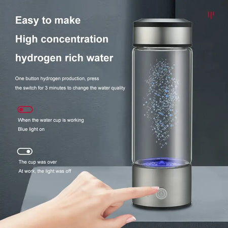 450ml Hydrogen Water Generator &ndash; High Concentration 3Min