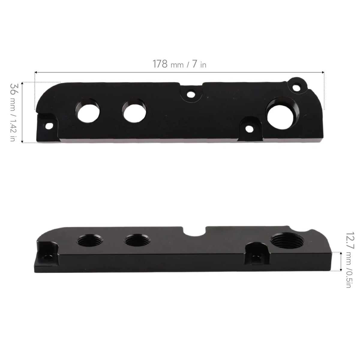 Billet PCV Adapter Kit With Boost Cap for VW Passat Jetta Golf EA113 by InterCyprus Trading Ltd