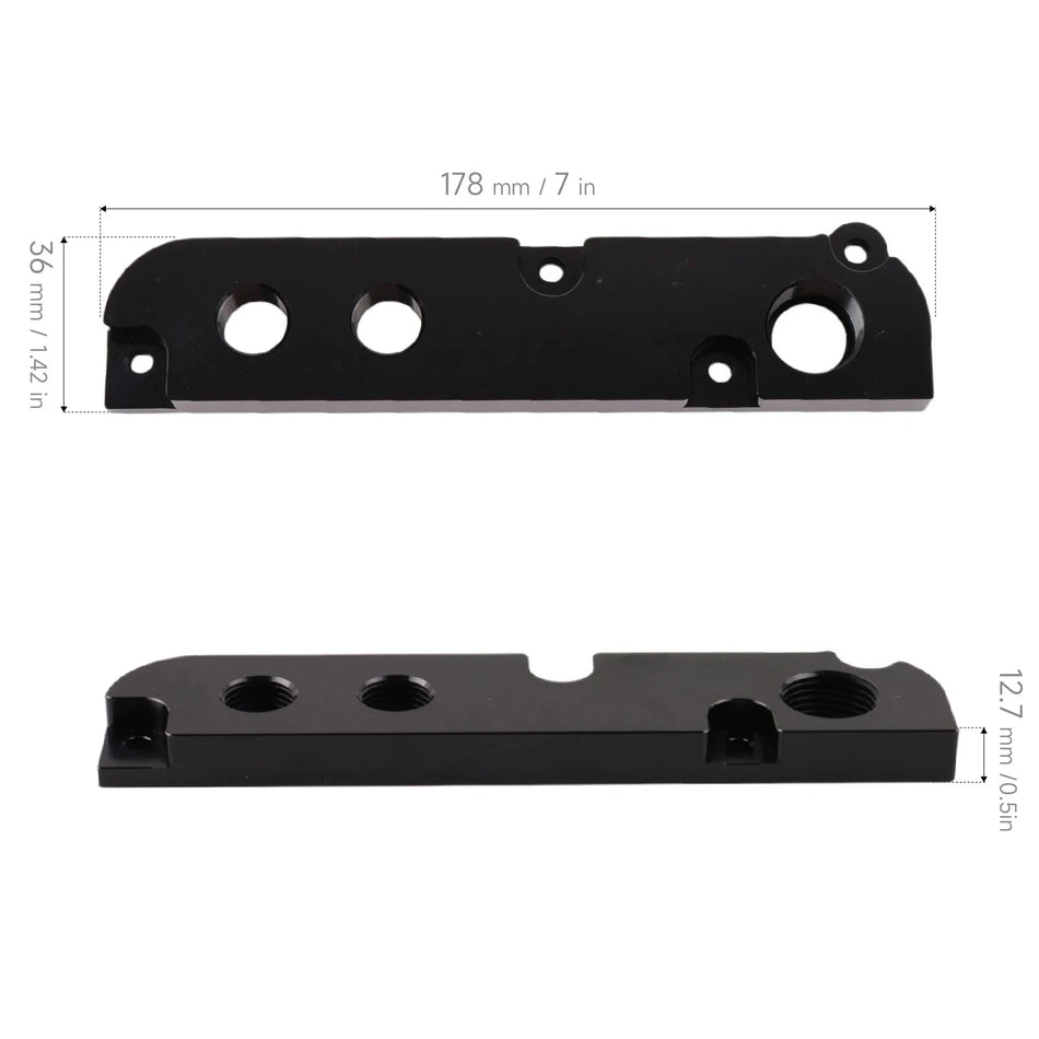 Billet PCV Adapter Kit With Boost Cap for VW Passat Jetta Golf EA113 by InterCyprus Trading Ltd