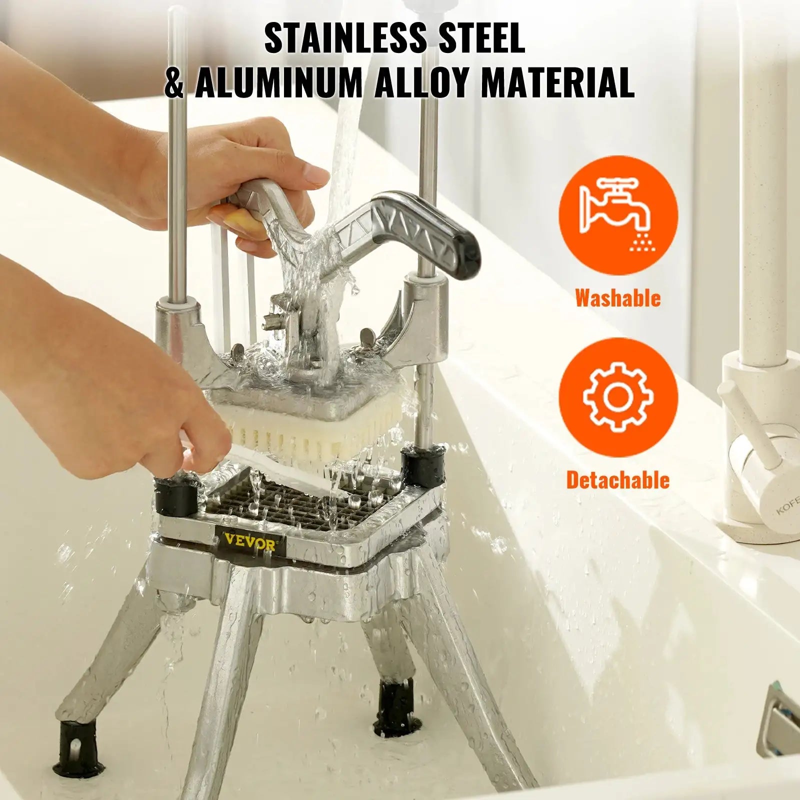 Vegetable Chopper With Quarter Inch Blade Heavy