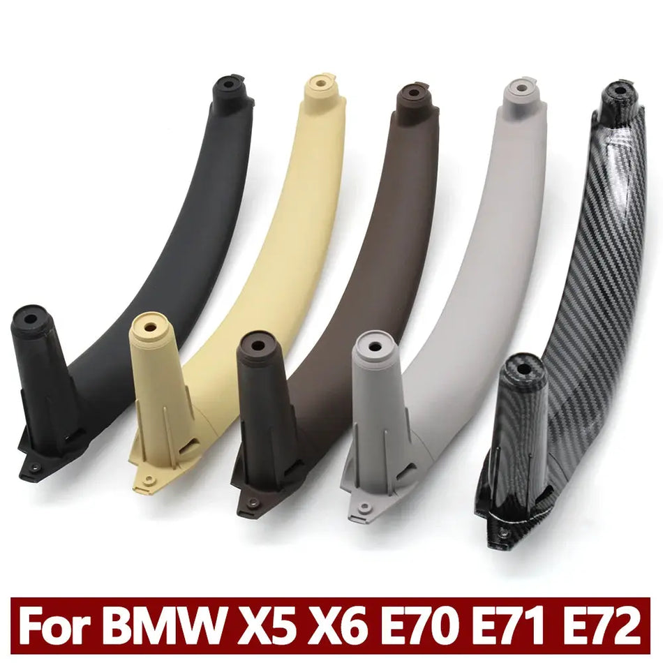 LHD RHD Interior Driver Door Armrest Panel Passenger Door Handle Inside Cover Trim For BMW X5 X6 E70 E71 E72 2007-2014 by InterCyprus Trading Ltd