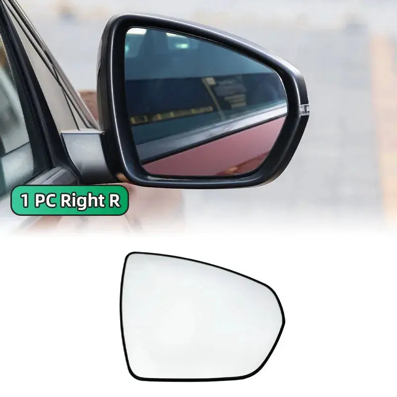 Left & Right Side Mirror Glass Rearview Exterior Wide Angle For Peugeot 4008 2017 2018 2019 2020 by InterCyprus Trading Ltd