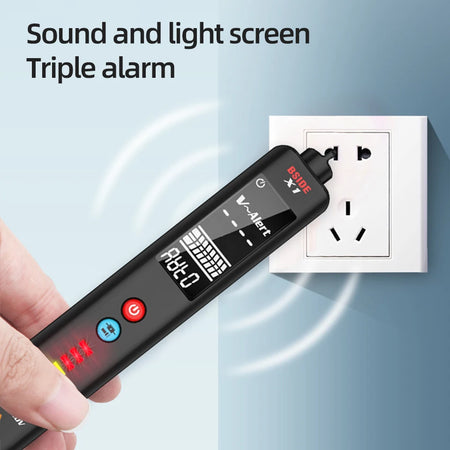 BSIDE X1 Voltage Detector &ndash; 3 Line LCD NCV Adjustable