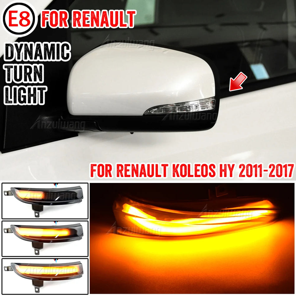 Espejos con Señal de Giro Dinámica LED para Renault Koleos 2011-2017