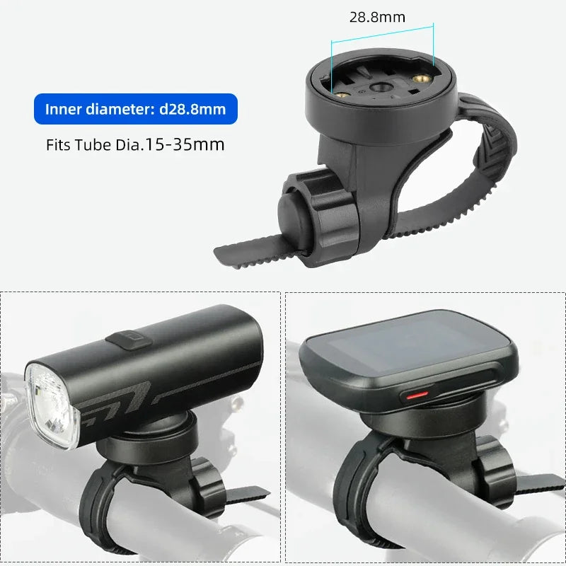 DEEMOUNT MTB Road Bike Mount Holder &ndash; Versatile Handlebar and Helmet Compatibility