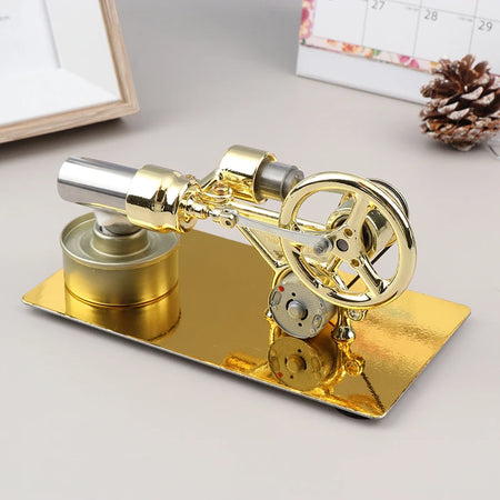 Hot Air Stirling Engine Model - Educational Science Toy for Dynamic Physics Experiments