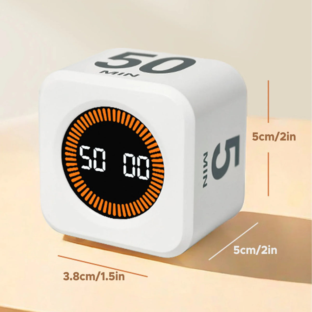 Visual Timer Gravity Sensor - Flip Countdown Memory Function