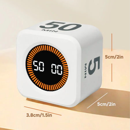 Visual Timer Gravity Sensor - Flip Countdown Memory Function