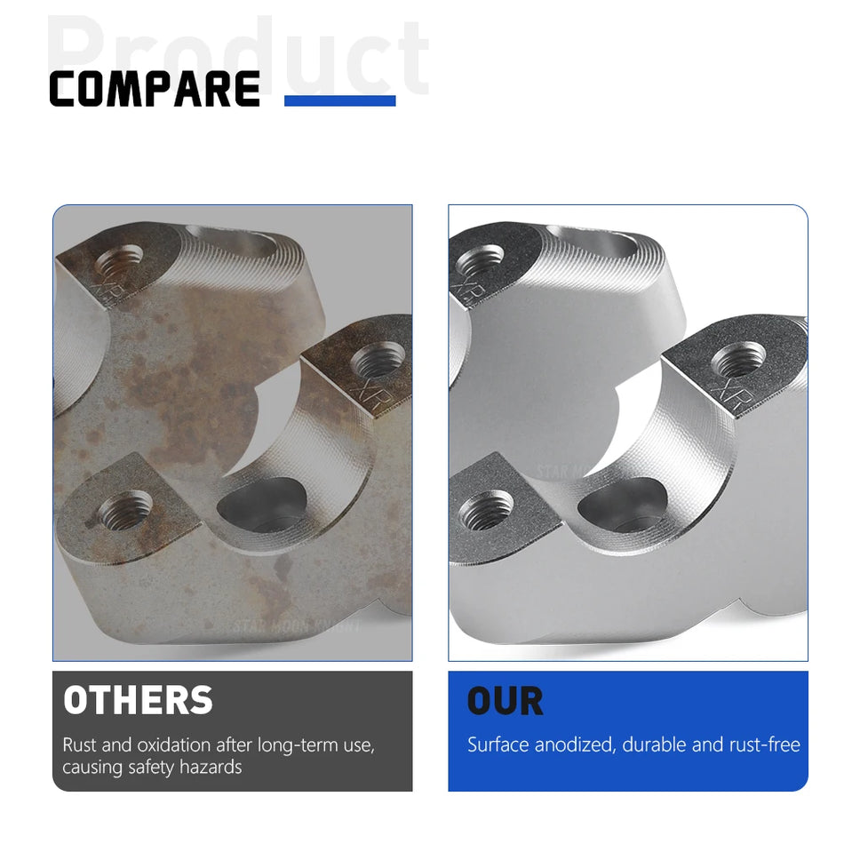 Σφιγκτήρας Ανυψωτήρα Τιμονιού BMW S1000XR CNC Αλουμινίου Ανυψωτικό Ενισχυτικό για Βελτιωμένη Άνεση και Σταθερότητα στην Οδήγηση