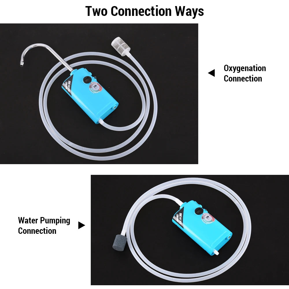 Portable Intelligent Fishing Oxygen Pump &ndash; Touchless Sensing