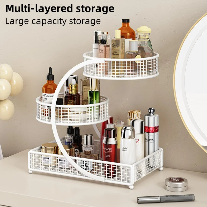 Multi Layer Shelf Cosmetics Rack &ndash; No Install Large
