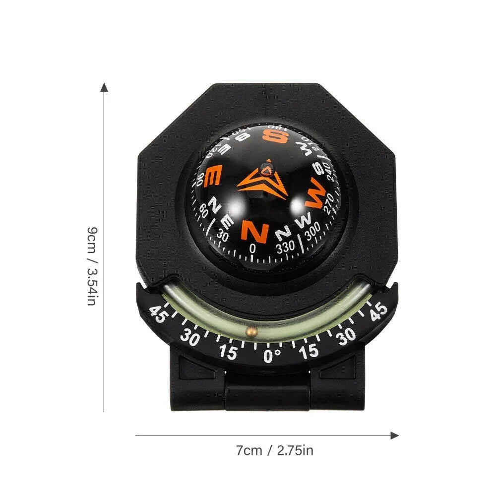 2-In-1 Car Compass With Inclinometer - Digital Inclinometer